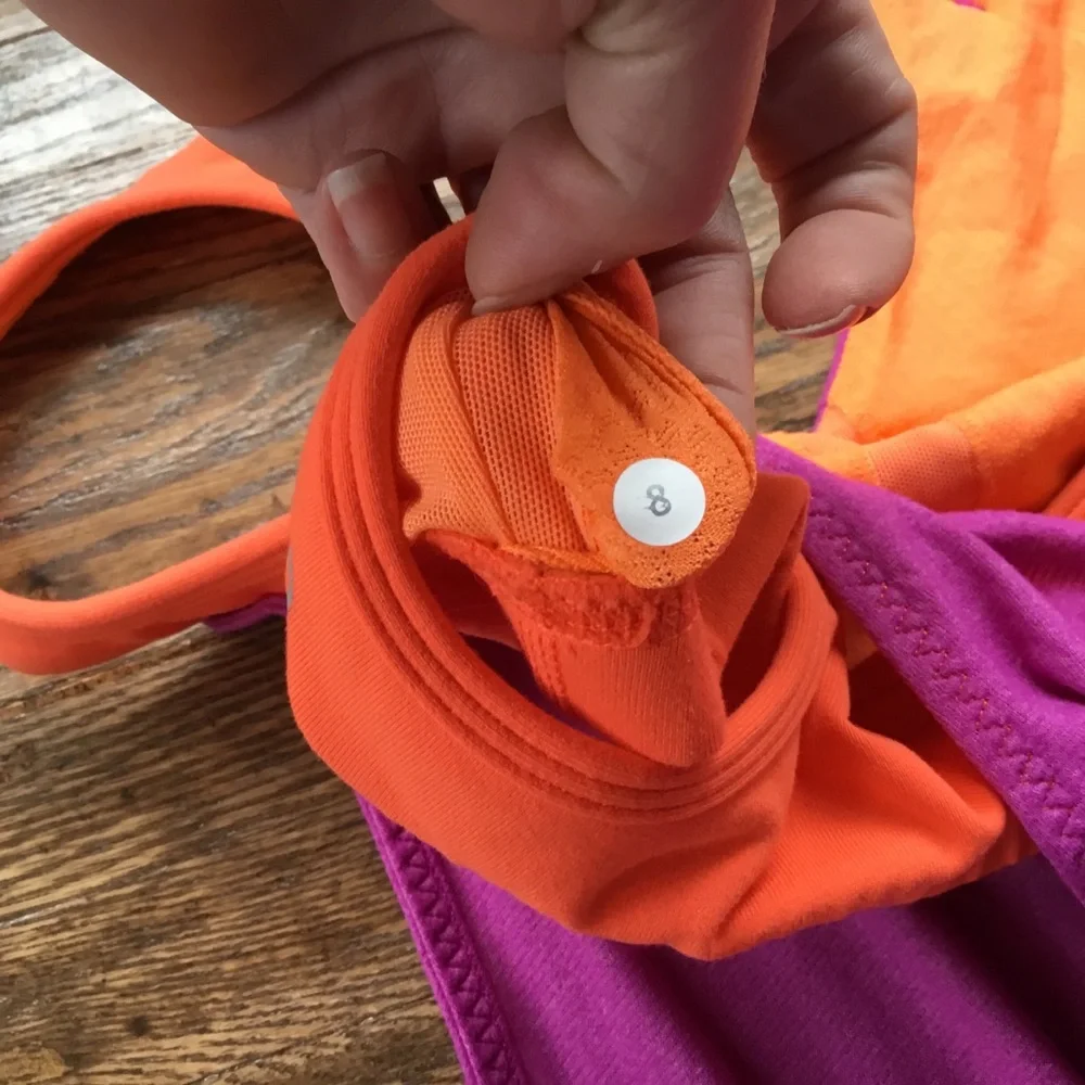 Lululemon Practice Freely Tank
Heathered Ultra Violet / Dazzling SZ 8 EUC - Picture 8 of 11